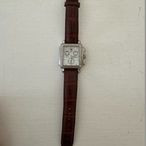 Michele Art Deco Diamond Watch